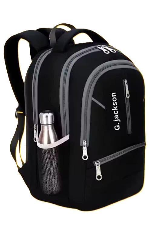 New Bag Comfortable 35L Laptop Backpack for Students Office Travel Essentials Black-image-18