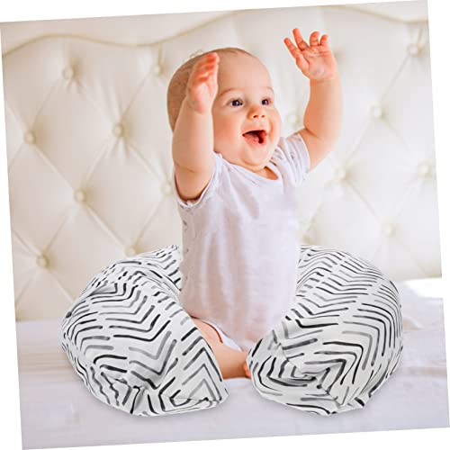 Toddmomy Travesseiro Em De U Alimentação Elástica Se Ajusta A Almofadas Macias Enquanto Os Travessei