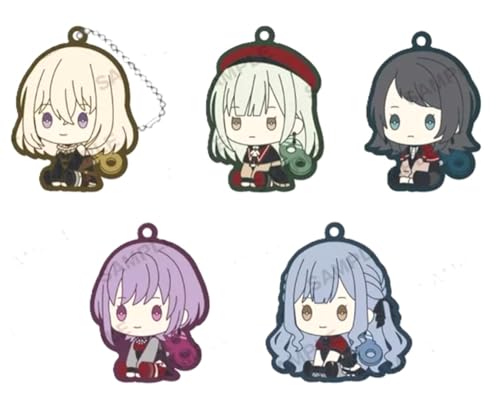 カプセル付属 BanG Dream! Ave Mujica ぺたっとねじまきらばーきーほるだー 全５種セット