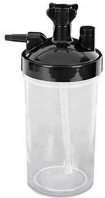 ALEXERA Humidifier Bottle with Connector for Oxygen Concentrator for Home Patient | Hospitals | Nursing care Compatible with all Types of Machines (Bottle with connector)