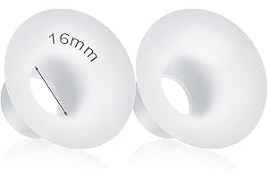 16MM Silicone Flange Inserts - Adapt Pump Shields 24/25/28 MM Down to 16 MM