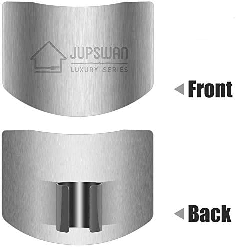 Miniatura 2 de Jupswan Protectores de dedos para cortar cuchillos de acero inoxidable, protector de corte, herramienta de cocina, cuchillo de chef, protector de