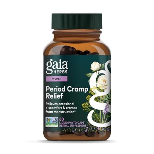 Gaia Herbs Cramp Relief, 60 Vegan Capsules, 60 Servings