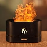 【Diffuser & Humidifier & Night Light 3 IN 1 】- Multifunctional Aroma Humidifier can also be worked as a Humidifier / Aroma Machine / Night Light. Add a few drops of your favorite aromatherapy oil to relieve fatigue and relaxation, while also improvin...