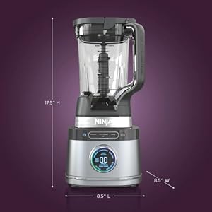 Ninja Detect Kitchen System Power Blender & Processor – 1700W, BlendSense Technology, 72oz Pitcher, 64oz Food Processor Bowl, Total Crushing Blades, TB400 Ninja Detect Kitchen System Power Blender Processor–1700W BlendSense Technology 72oz Pitcher 64oz Food Processor Bowl Total Crushing Blades TB400