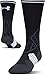 Under Armour Men's Football Crew Single Pair Socks, Black/White, Medium