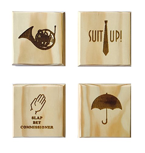 How I Met Your Mother Coasters: (by Brindle Designs)