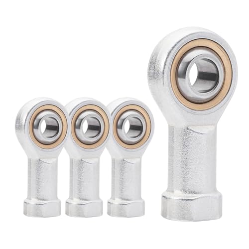 aghoer - Embout à rotule 4 pièces, roulement à rotule M6 filetage intérieur, roulement à rotule, rotule uniball, filetage intérieur filetage à droite