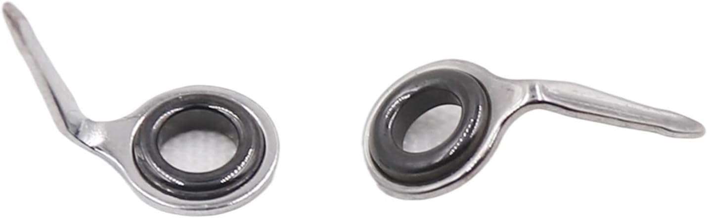 Fishing Rod Guides Fishing Rod Guides Stainless Steel 5~10Pcs Building Repair Kit Freshwater Saltwater Tool Ceramic Ring Eye