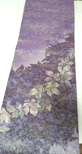 正絹　六通袋帯　ガード加工済み【花唐草　シルバー】No2748 正絹 六通袋帯 ガード加工済み【花唐草 シルバー】No2748 - メルカリ