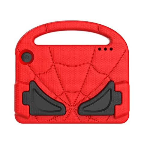 All-New Tablet Covers for Kids, DICEKOO Not iPad Samsung 10.2 Mini Tablet case for Kids Light Weight Anti Slip Kids Cover Compatible Tablet,Red Cover