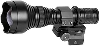 ATN IR850 Pro Long Range 850 mW Infrared Illuminator for Hunting, Law Enforcement, Search & Rescue and Military use, Includes ir Illuminator, Battery, Charger and Mount, Matte Black (ACMUIR85PR)
