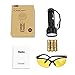TaoTronics TT-FL002 Black Light, 51 LEDs Uv Blacklight Flashlights Detector for Dry Pets Urine & Stains & Bed Bug with Free Uv Sunglasses & 3 Free AA Batteries, Purple