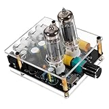 Preamplificador de estéreo: con su diseño exquisito, este preamplificador de válvula de de vacío complementa la decoración y agrega elegancia a cualquier habitación, preamplificador de tocadiscos