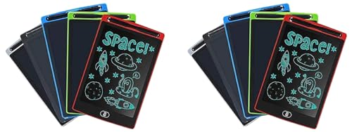 Toy Imagine 8.5 inch LCD Writing Tablet for Kids Digital Magic Slate,Electronic Note Pad,Scribble Doodle Drawing Rough Pad,Best Birthday Gift for Boys & Girls (Pack of 2)