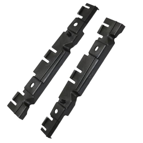 Riloer Front Bumper Bracket Set, 2 Pcs Left Right Bumper Bracket Mount Compatible with Fiat 500, 68074194AB 68074195AB
