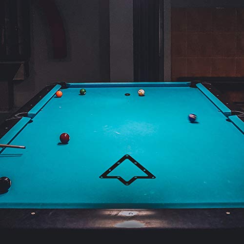Cosmos Pack Of 6 Sheets Magic Ball Rack Billiards Ball Rack Holder Sheet Accessories For 9 Ball And 10 Ball Combo Pack And Snooker, Plus 15 Pcs Pool Table Marker Dots #TOP4