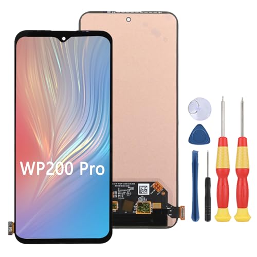 SiuVorZhi LCD Display Compatible with Oukitel WP200 Pro - WP210 LCD Display Touch Screen Assembly Repair Replacement Parts with Tools.