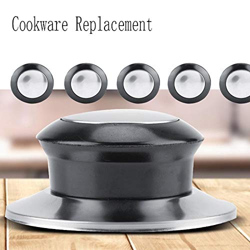 Nikou Pot Lid Knob - 5Pcs Heat-Resistant Pot Pan Lids Knob Lifting Handle Home Kitchen Cookware Replacement Parts - Image 4