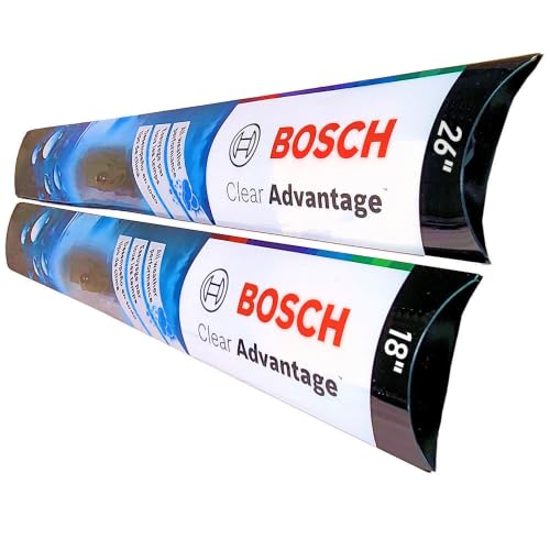 Bosch Clear Advantage Wiper Blades Set/2 fits Honda Civic 2019 Beam Wipers