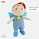 HABA Schutzengel Frido – Kuschelige Stoffpuppe (20 cm), perfektes Willkommensgeschenk für Babys & Kleinkinder – Waschbar bei 30 °C – 1304104001