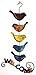 Blue Handworks Welcome Sign, Rainbow Birds