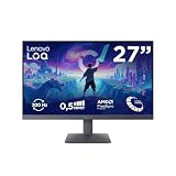 Lenovo LOQ 27-10 | Monitor da gioco Full HD da 27" | 1920 x 1080 | 16:9 | 200 Hz | tempo di risposta 0,5 ms | HDMI 2.1 | DisplayPort | pannello a 3 lati | AMD FreeSync Premium | Luna Grigio