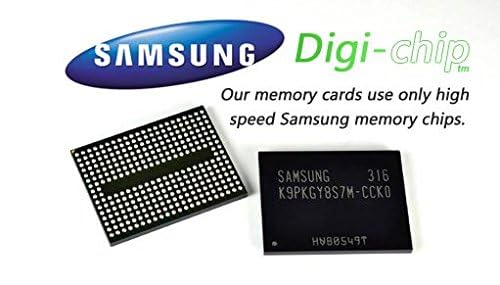 Scheda Di Memoria Micro-SD Digi-Chip 128GB UHS-1 Classe 10 – Alta Velocità, Con Chip Samsung, Per Smartphone E Tablet