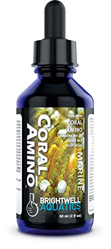 Brightwell Aquatics Coralamino - Amino Acid Complex For Coral Coloration & Growth, 60 Ml #TOP4
