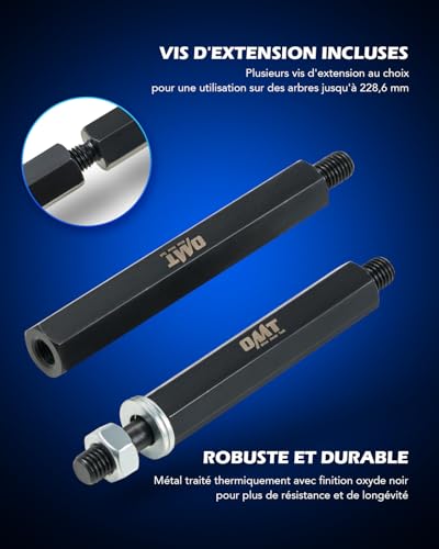 OMT Arrache Roulement 5 Tonnes, Kit Extracteur Avec Séparateur 2" Et 3" – vue 6