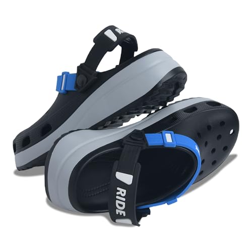 Image of HAUX Classic Ultra Soft Clogs /Sandals with Adjustable Back Strap| Comfortable & Lightweight| Stylish & Anti-Skid| Indoor & Outdoor Casual Sports Mules Boys