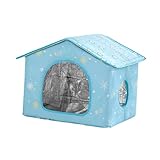 WeiLaiKeQi Casa de Resfriamento para Gatos, Sala com Ar Condicionado para Animais de Estimação, Fácil de Limpar, Reutilizável para Gatos E Cães Pequenos, Respirá, GG