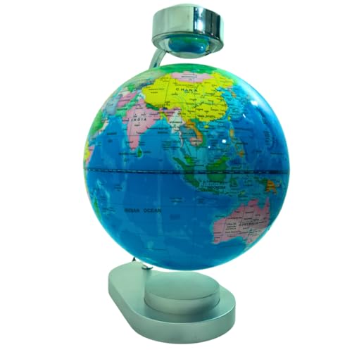 BolaAzul, Globo Terrestre Planeta Levitação Flutuante Magnetico Grande