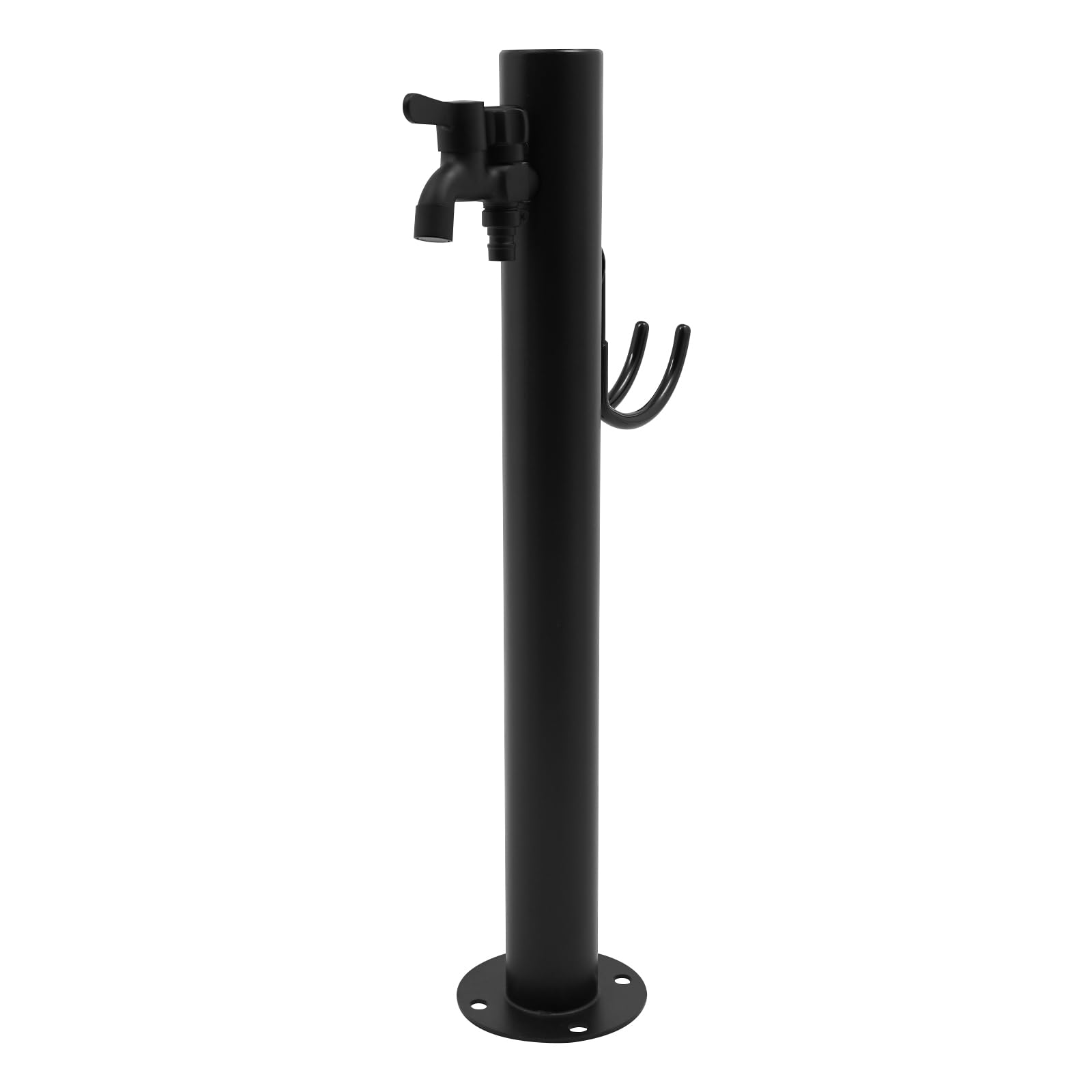 Columna de agua, grifo de agua, DN15, grifo de agua de suelo independiente, grifo de agua de jardín, grifo exterior (redondo)