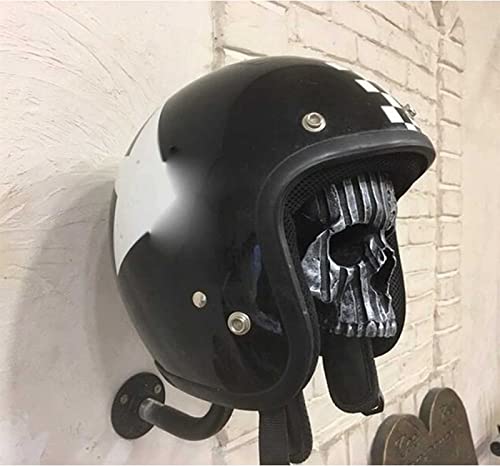 Motorcycle Skull Helmet Holder Motorcycle Skull Helmet Rack, Wall Mounted Motorcycle Skull Helmet Holder, Resin Crafts Helmet Stand Wall Mount, Essential For Motorcycle Enthusiasts, Gift For Bikers Re #TOP4