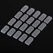 VIVIPA 20 Pieces Silicone End Caps for Rigilene Polyester Boning (Transparent, 6mm)