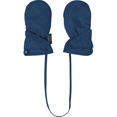 Playshoes Unisex Baby Winter Thinsulate Insulation 3m, Fleece Lining Mittens, Blue (Navy), One Size Cover