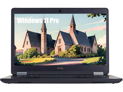 Dell Latitude 5470 Business Laptop, 14 HD Notebook, Intel Core i5-6300U,8GB RAM, 256GB SSD, QWERTY Keyboard Windows 11 Pro (Renewed)