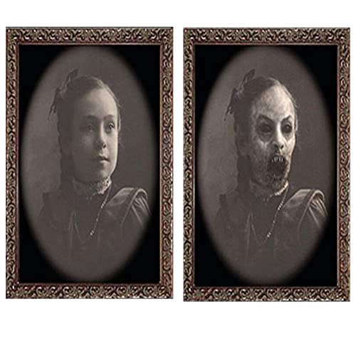 Cadre Halloween 3D pour votre soirée horreur : transformez votre salon en manoir hanté