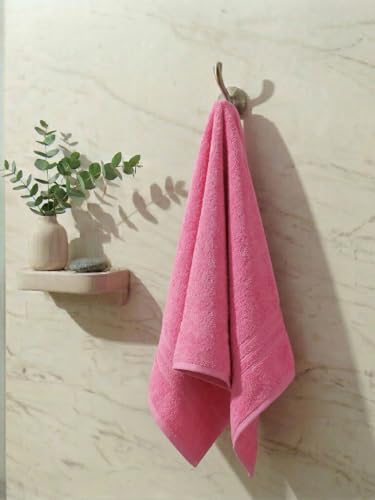 Image of Monte Carlo Essential Cotton Small Bath Towel | 340 GSM Ultra Lightweight & Quick Dry | Soft Absorbent Compact Towel 60x120 cm | Bathroom Towel for Gym, Travel & Daily Use (Soho) | Turquoise Blue