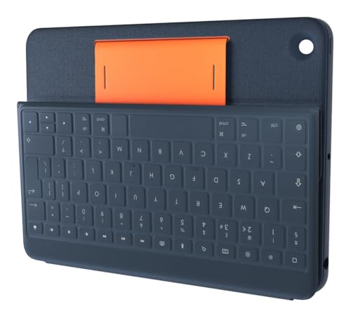 Logitech Rugged Combo 3 Tastatur für iPad (7. 8. und 9. Gen), sprapazierfähiges, spritzwassergeschütztes Schutzcase - Spanisch (QWERTY) - [Bulk - Ohne Verpackung]