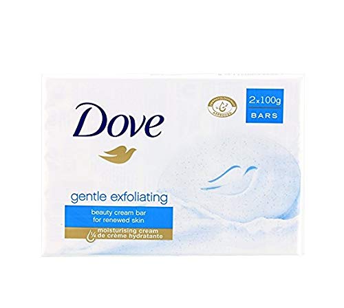 Dove 3er Pack - DOVE Seife Gentle Exfoliating - 2x 100g