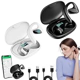 Talkbuds - Traduttore Ai, auricolari con traduzione in tempo reale, 144 lingue e accenti, traduttore bidirezionale, auricolari Bluetooth, auricolari impermeabili IPX5, comandi touch, per viaggi e