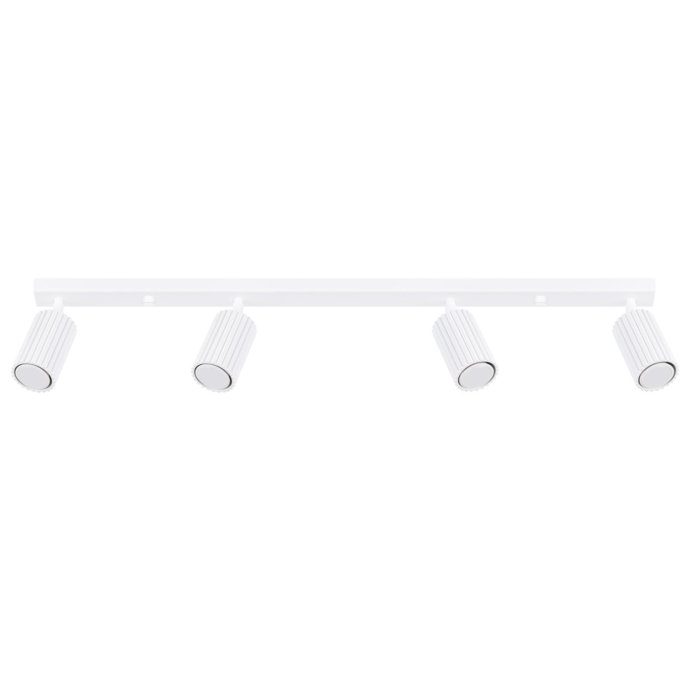 SOLLUX lighting Ceiling lamp KARBON 4L White
