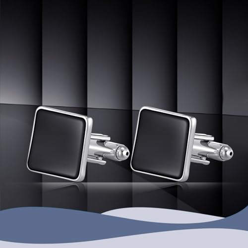 Mancuernillas para hombre elegantes estilo francés miniatura 6