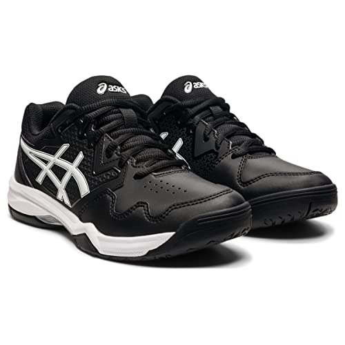 ASICS Women's Gel-Dedicate 7 Running Shoes Black/White 11 B - Medium - Thumbnail 2