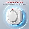 Hilmon Smoke Alarm Fire Detector,Battery Operated Photoelectric Smoke Detector with Test Button and Low Battery Warning, Fire Alarms Smoke Detectors for Home, 6 Pack #5