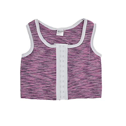 Binder Poitrine Demi-Longueur en Coton BaronHong pour Tomboy