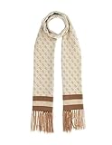 Guess Bufanda Valerie beige estampado para mujer UNICA