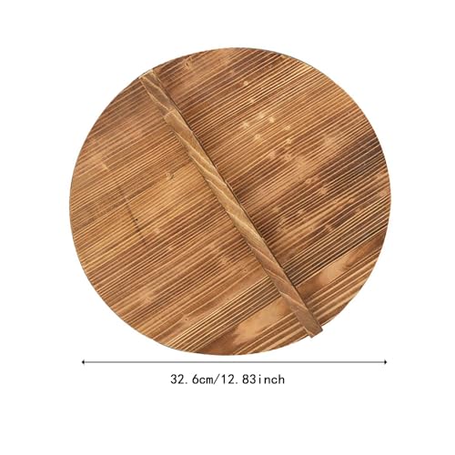 Tapa de madera para olla de 32.6 cm: el accesorio versátil para tus recetas caseras cotidianas 4